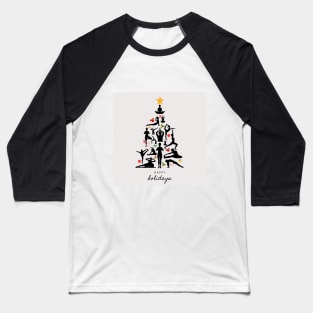 Happy holidays Pilates Baseball T-Shirt